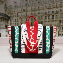 Classic Ladies Crossbody Bag Large Capacity Commuter Style Ladies Tote Bag Simple Stripe Design Ladies Shoulder Bag Lett