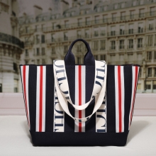 Classic Ladies Crossbody Bag Large Capacity Commuter Style Ladies Tote Bag Simple Stripe Design Ladies Shoulder Bag Lett